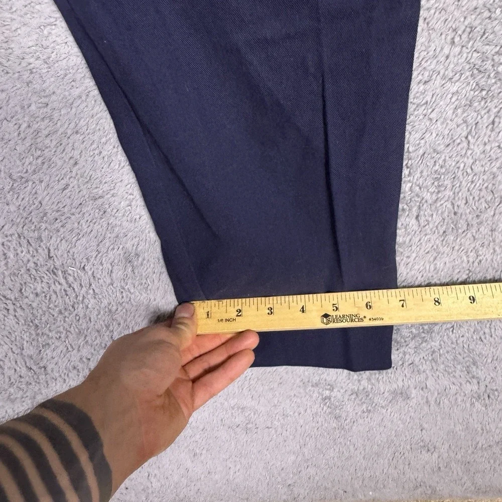 Banana Republic Pants Mens 34S Tailored Slim Olimpias Fabrics Indigo Trouser